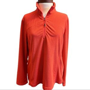 FUDA Micro Grid Fleece Top Size PXL